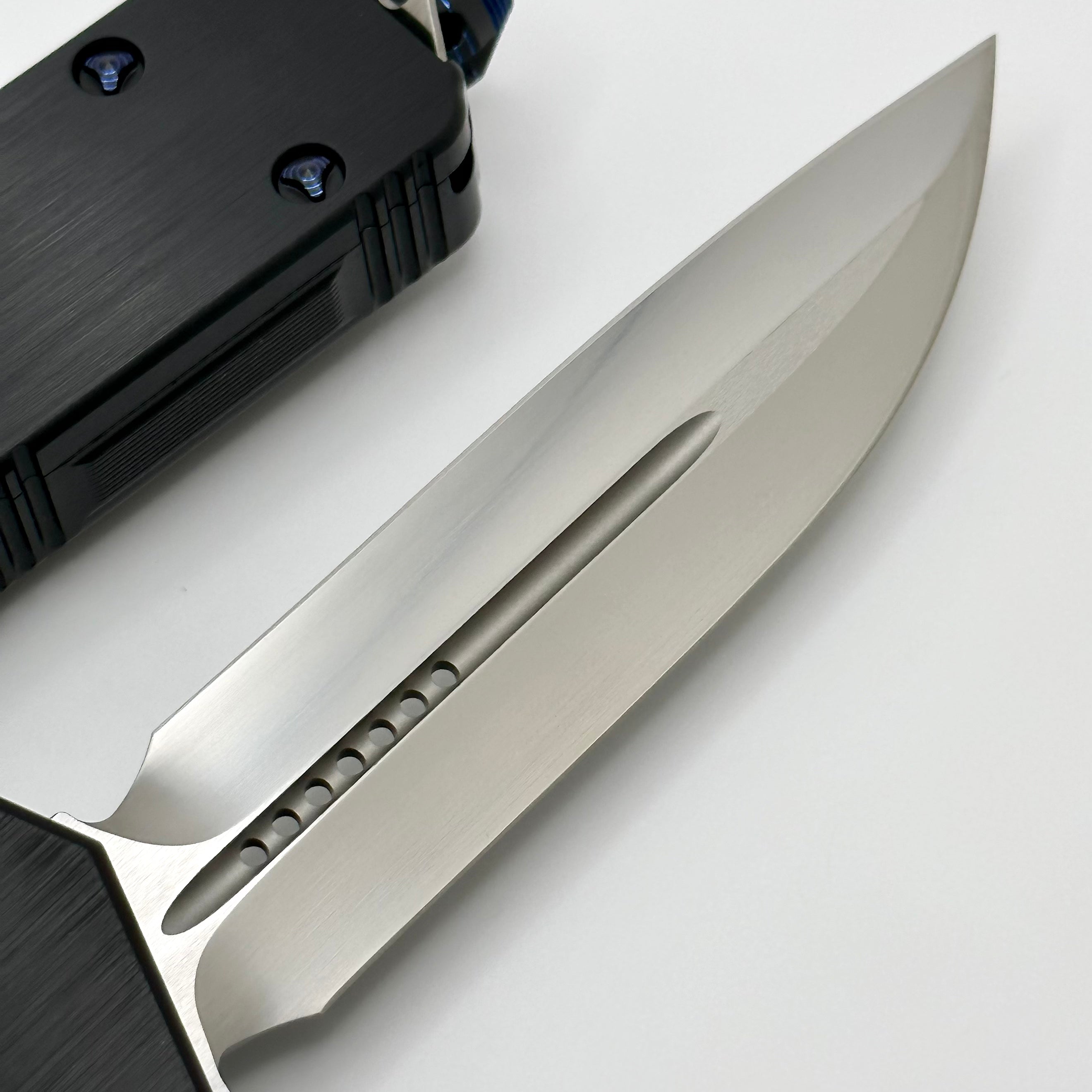 Ultimate Marfione Custom Scarab 2 DES Tactical Knife - Premium M390 Blade & Black Hefted Handle