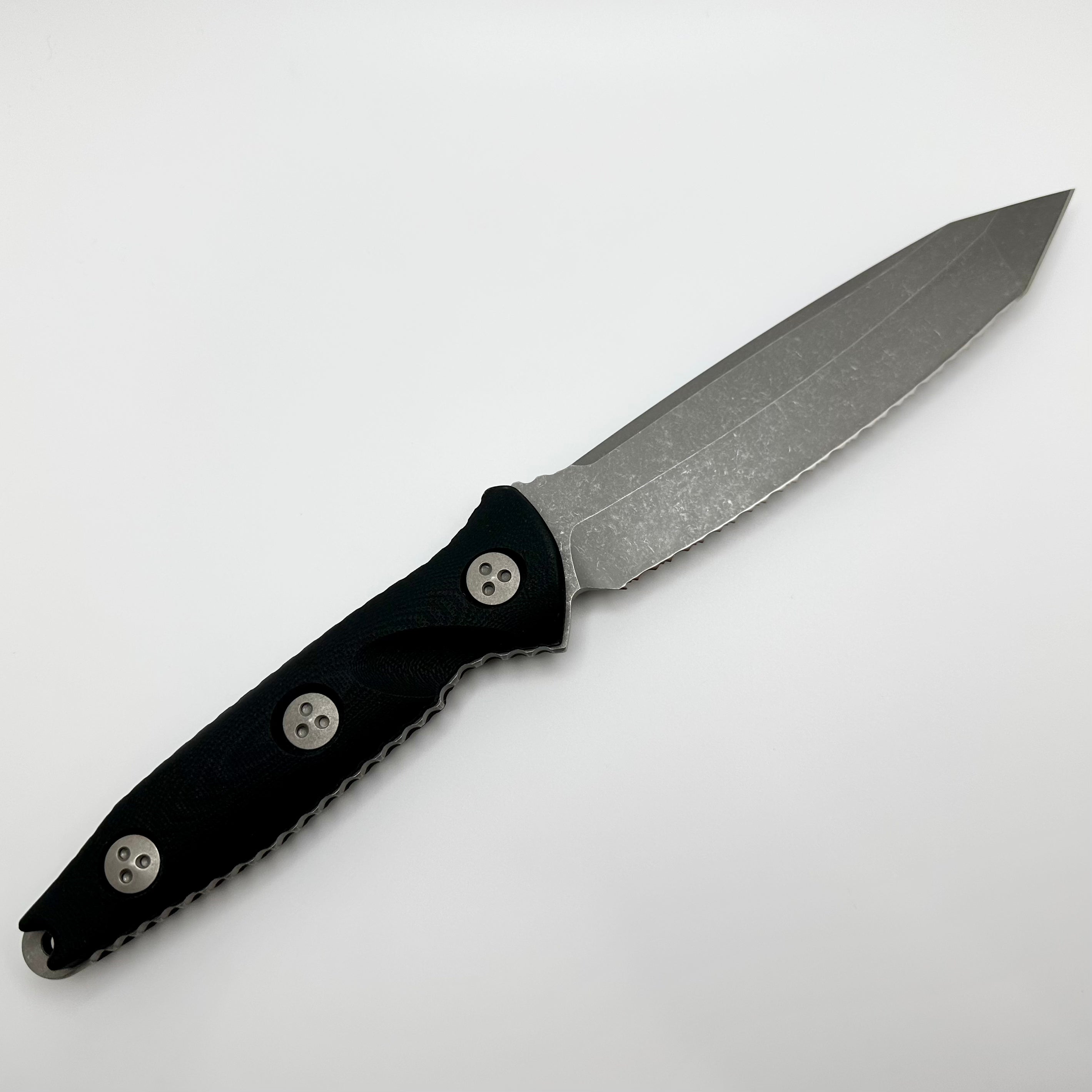 Microtech Socom Alpha Tanto Apocalyptic Serrated Tactical Knife - Ultimate Precision