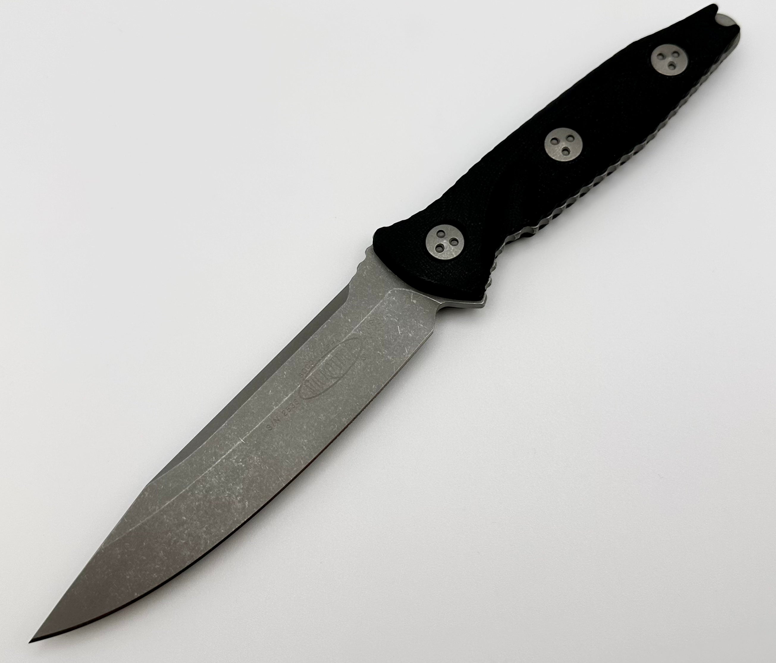 Microtech Socom Alpha S/E Apocalyptic Standard 113-10AP | Premium Tactical Fixed Blade Knife