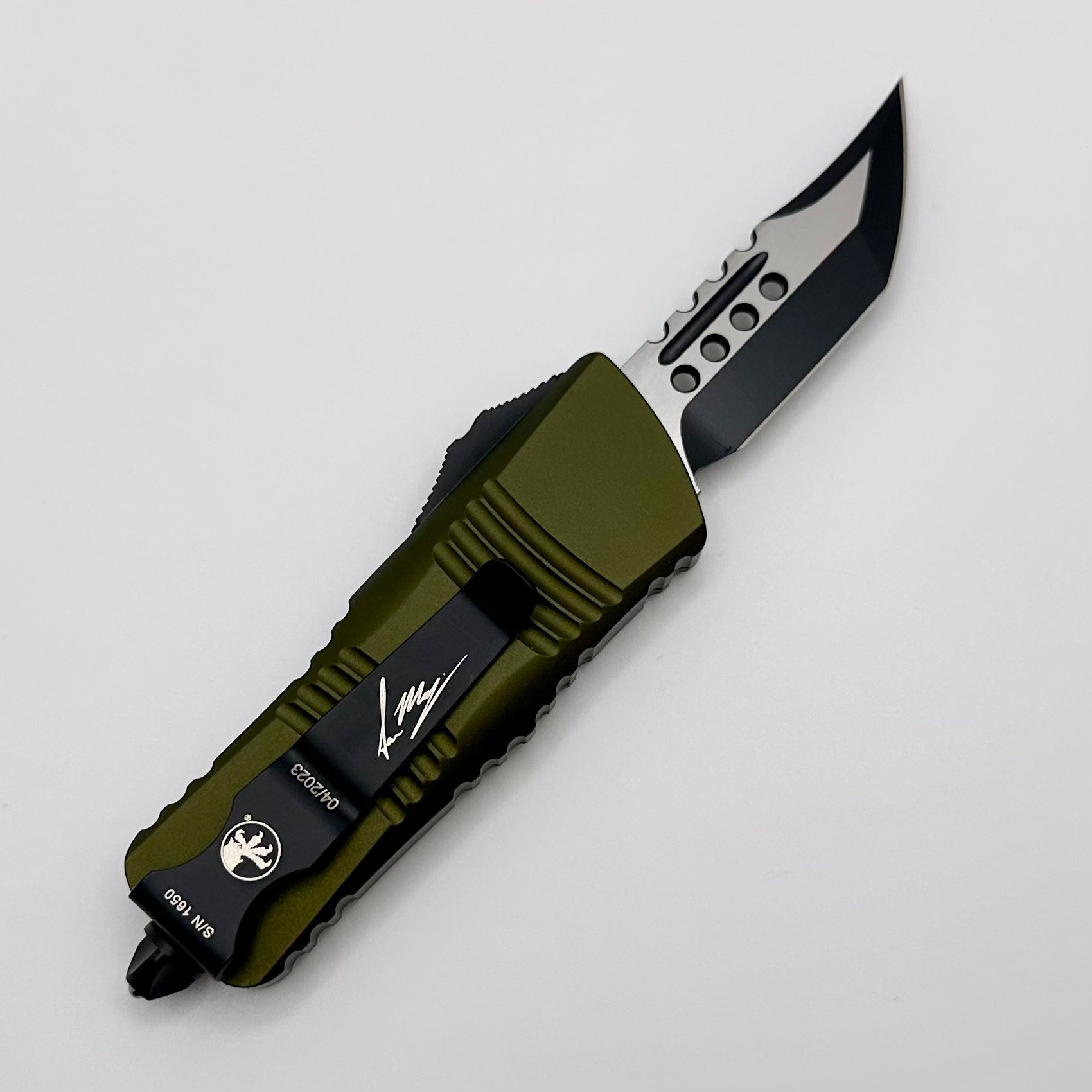 Microtech Mini Troodon Hellhound OD Green - Ultimate EDC Knife