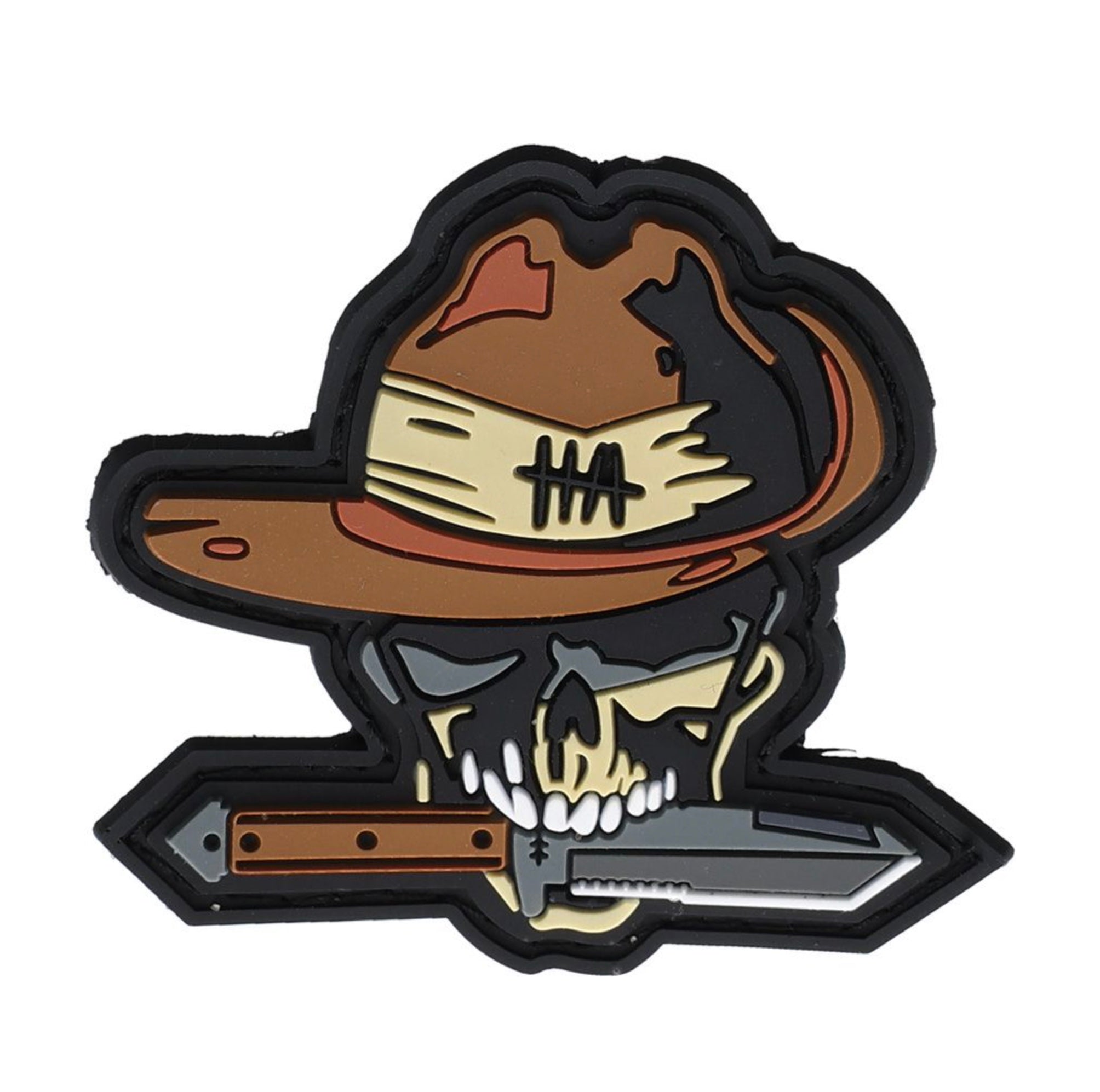 Premium Skull Knife Morale Patch - Ultimate Tactical Upgrade