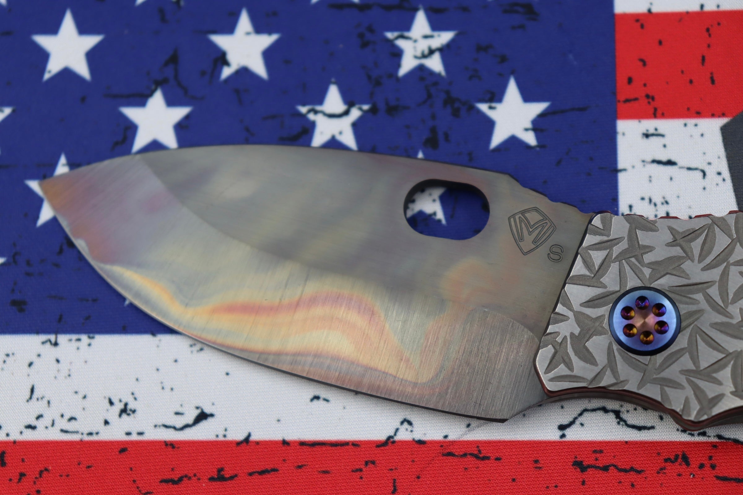 Premium Medford TFF-1 Vulcan Tactical Knife - S35VN Blade & Jasmine Fields Handles