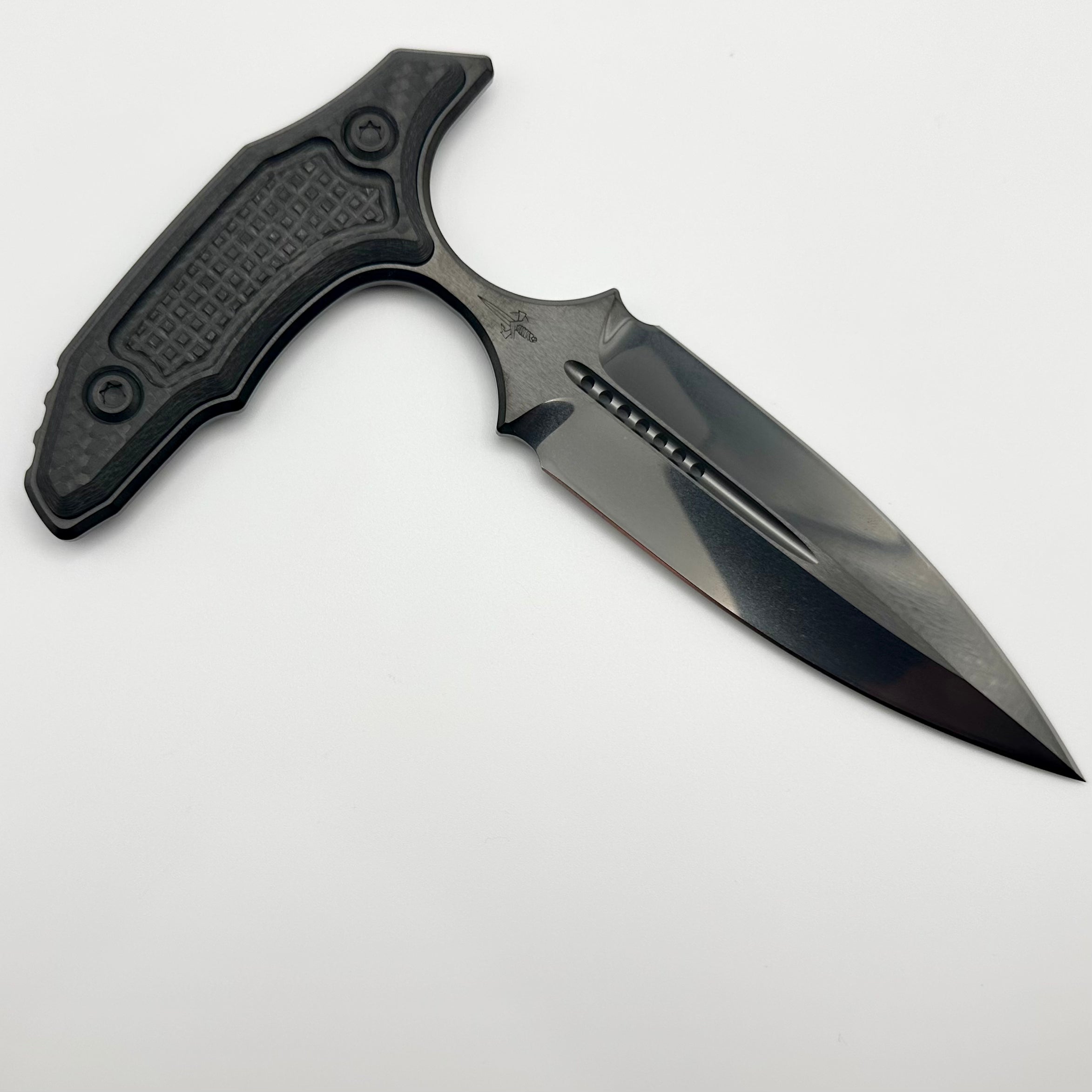 Marfione Custom Hypnotic Knife - Premium M390 Blade & Carbon Fiber Handle