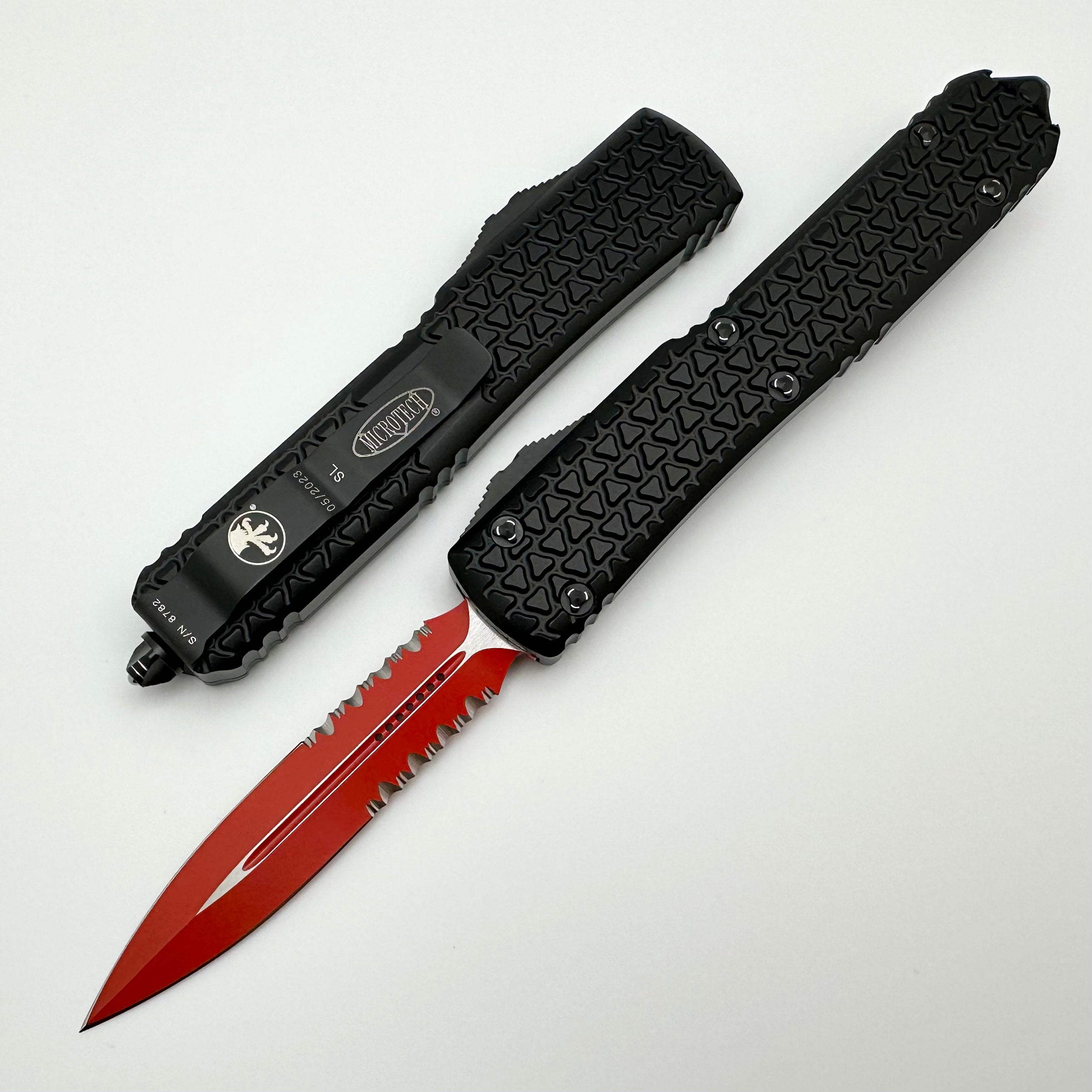 Microtech Ultratech Sith Lord Signature Series - Premium Double Edge OTF Knife