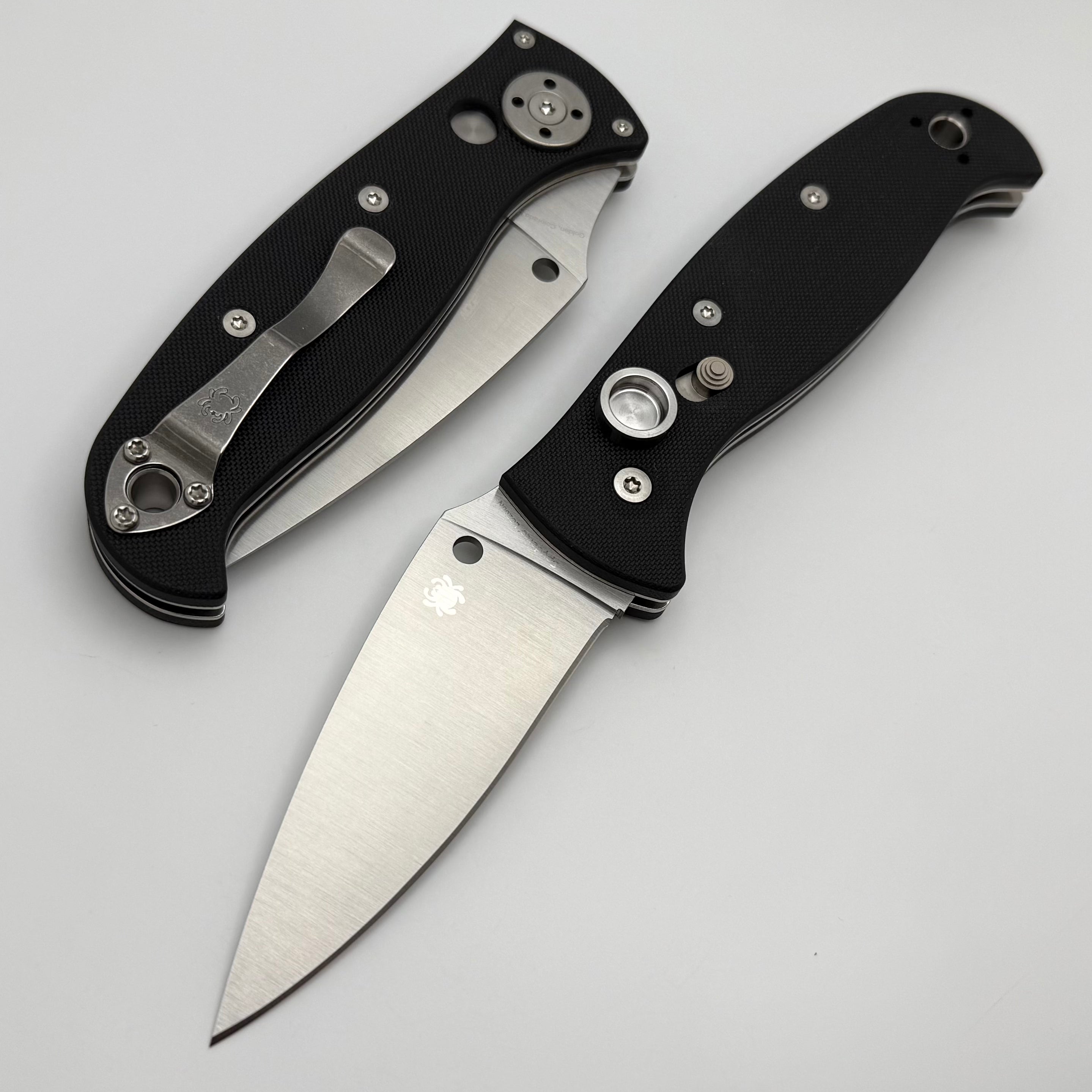 Spyderco Autonomy 2 Ultimate Tactical Knife - Black G-10 & LC200N Steel