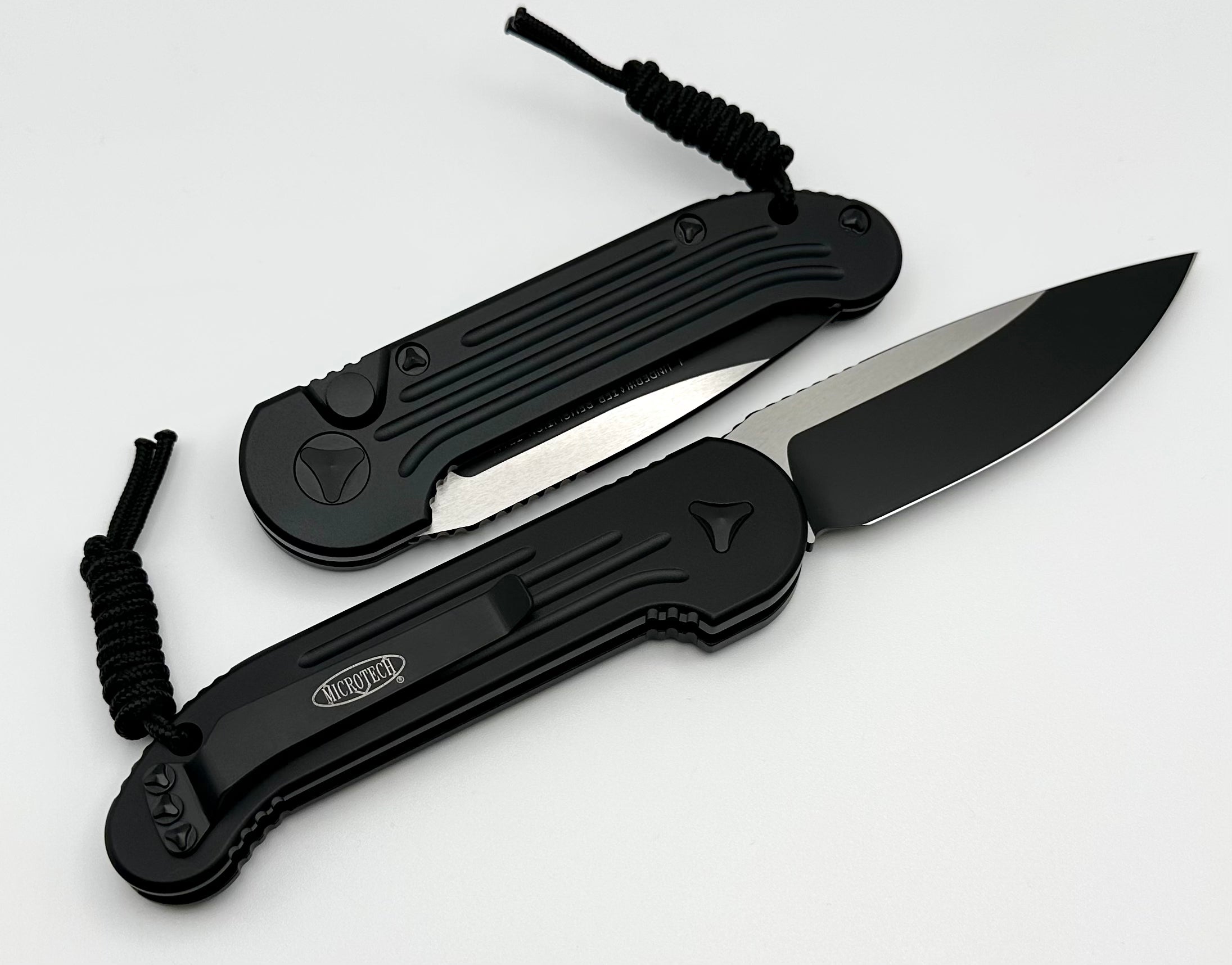 Microtech L.U.D.T Black Tactical Folding Knife - Premium Tactical EDC