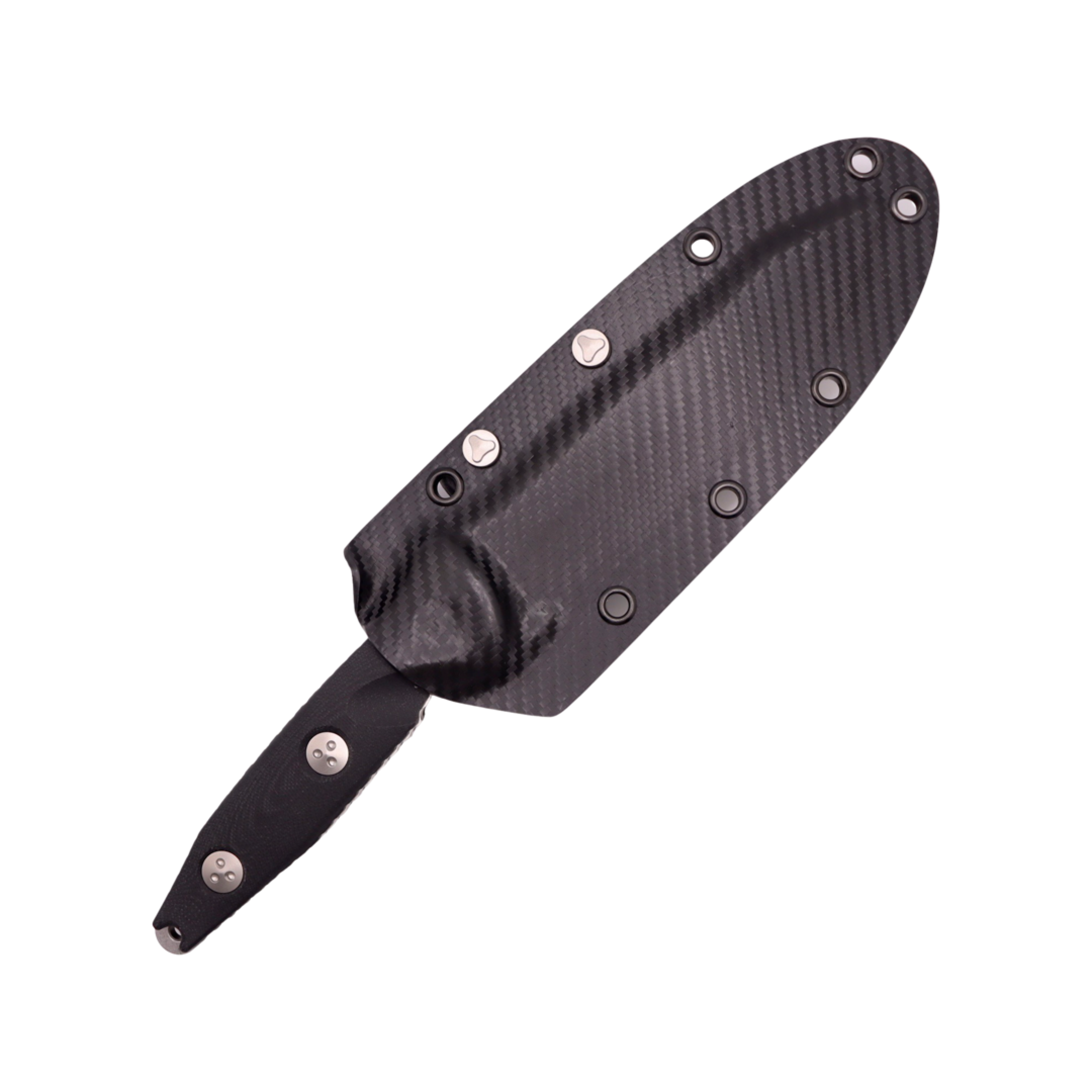 Premium Microtech Socom Alpha Tanto Tactical Knife - Stonewash Partial Serrated