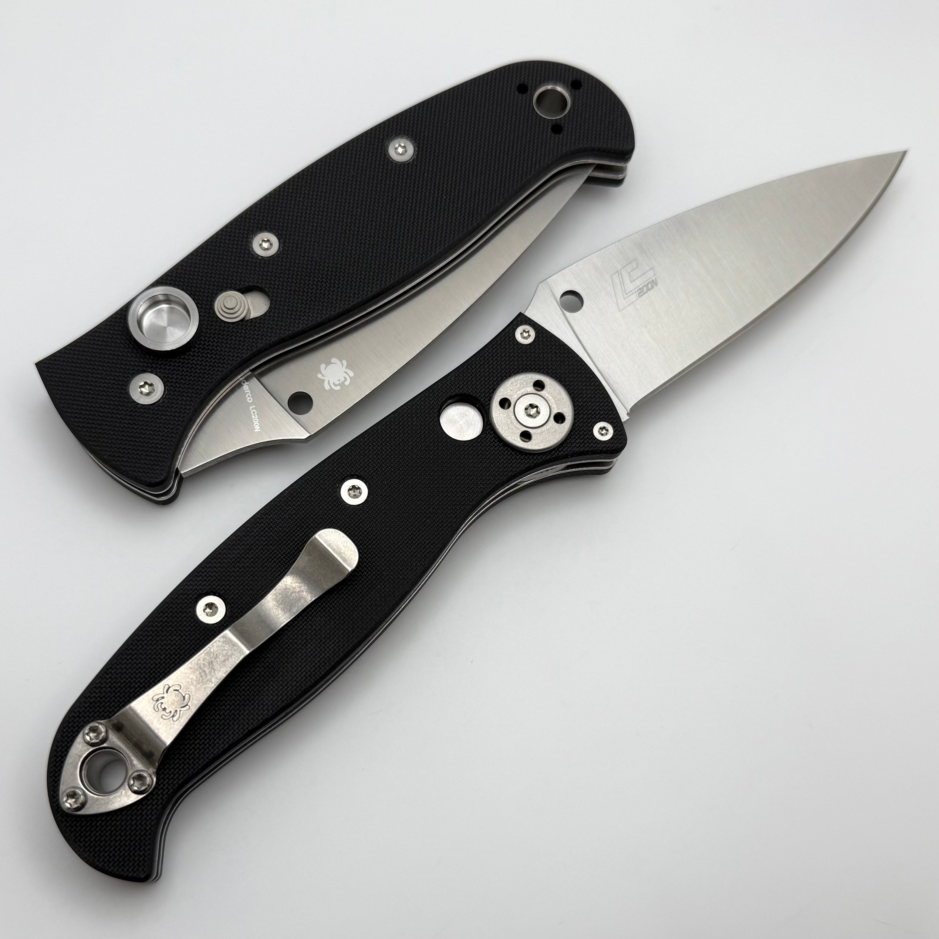 Spyderco Autonomy 2 Ultimate Tactical Knife - Black G-10 & LC200N Steel