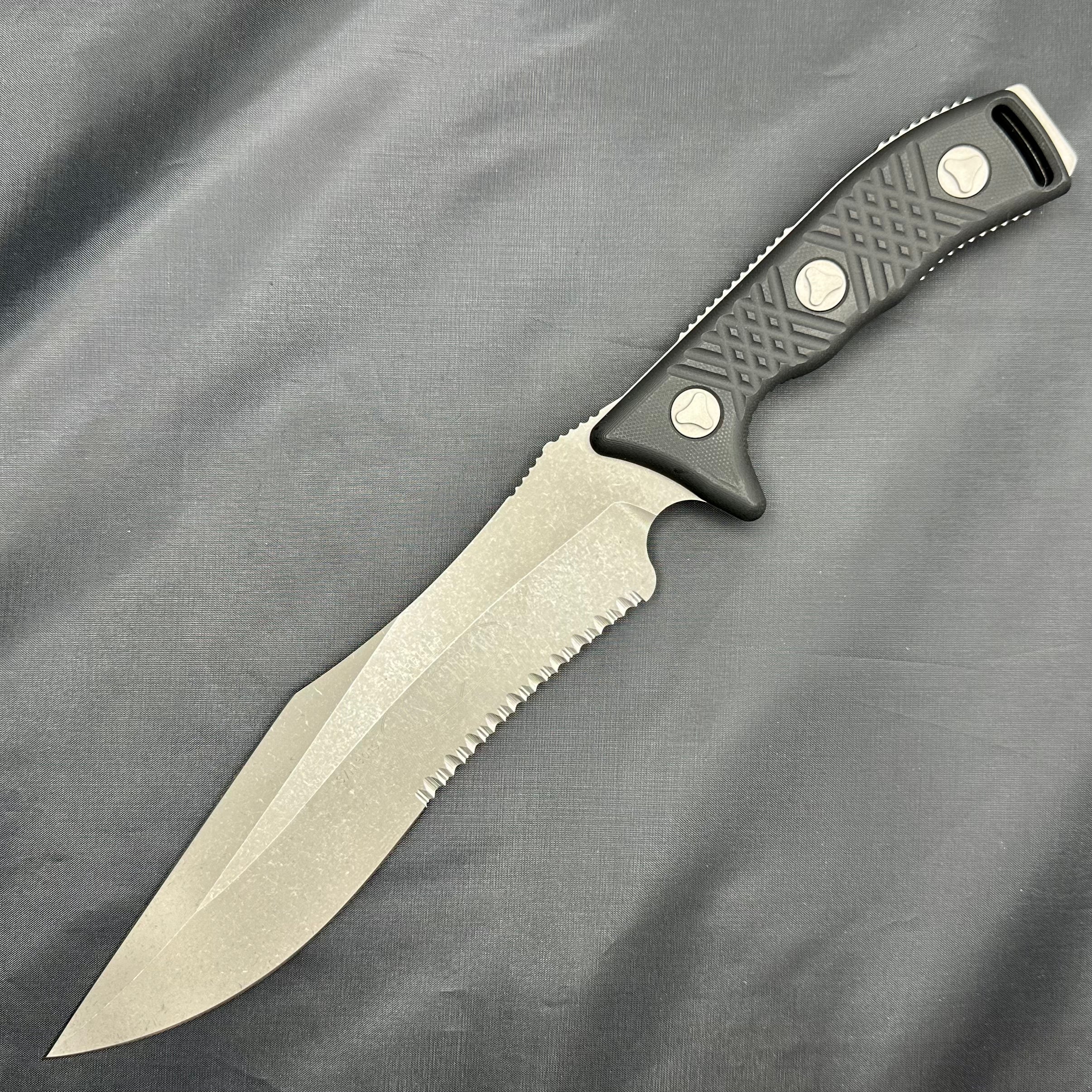 Microtech Arbiter Apocalyptic Fixed Blade Knife - Ultimate Tactical Survival Tool