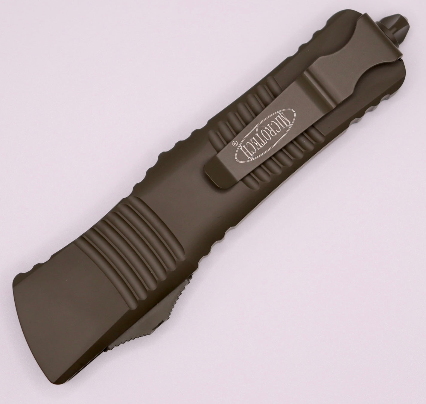 Ultimate Combat Troodon Tactical Knife - OD Green Cerakote, Double Edge Full Serrated