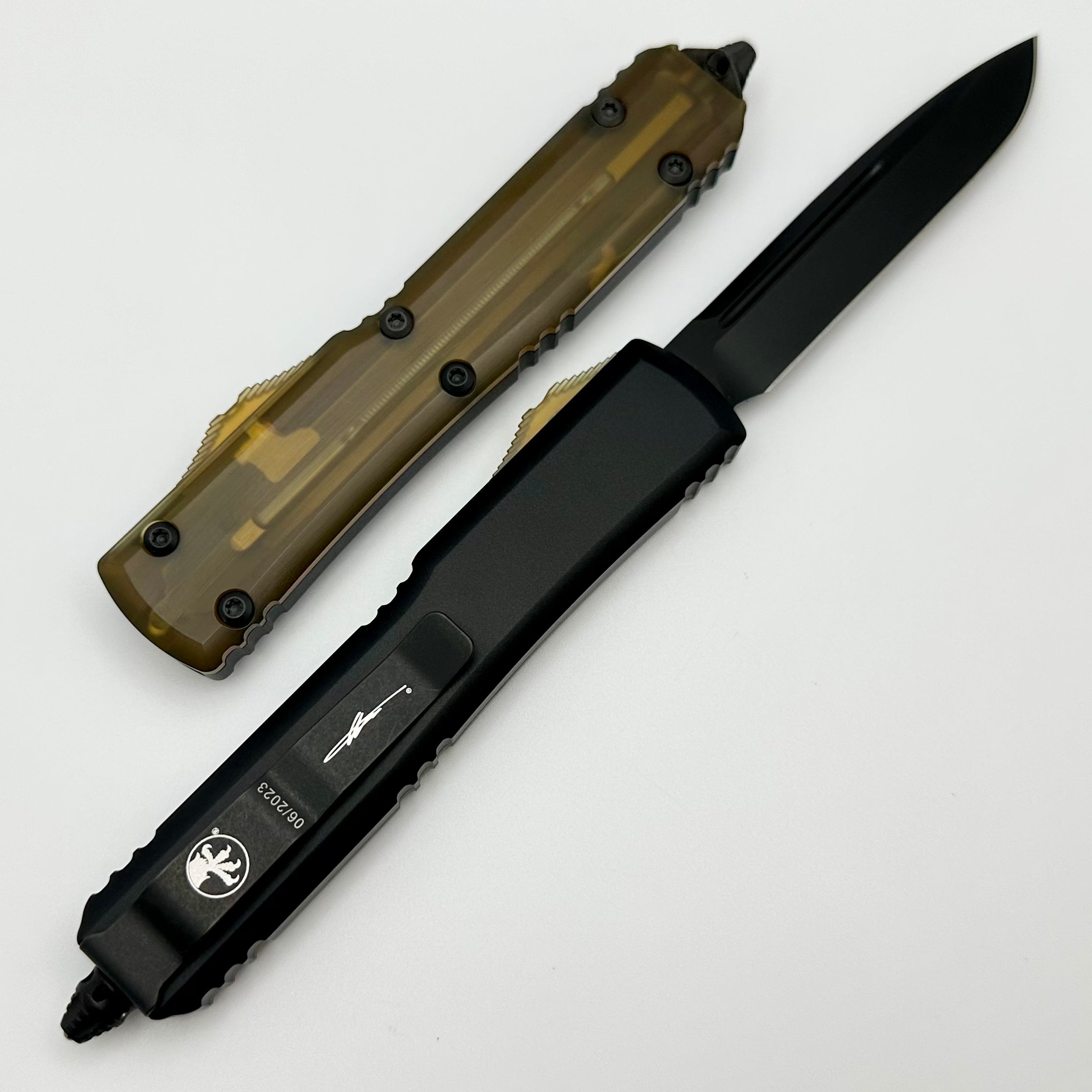 Microtech Ultratech Ultimate DLC MagnaCut Tactical Knife