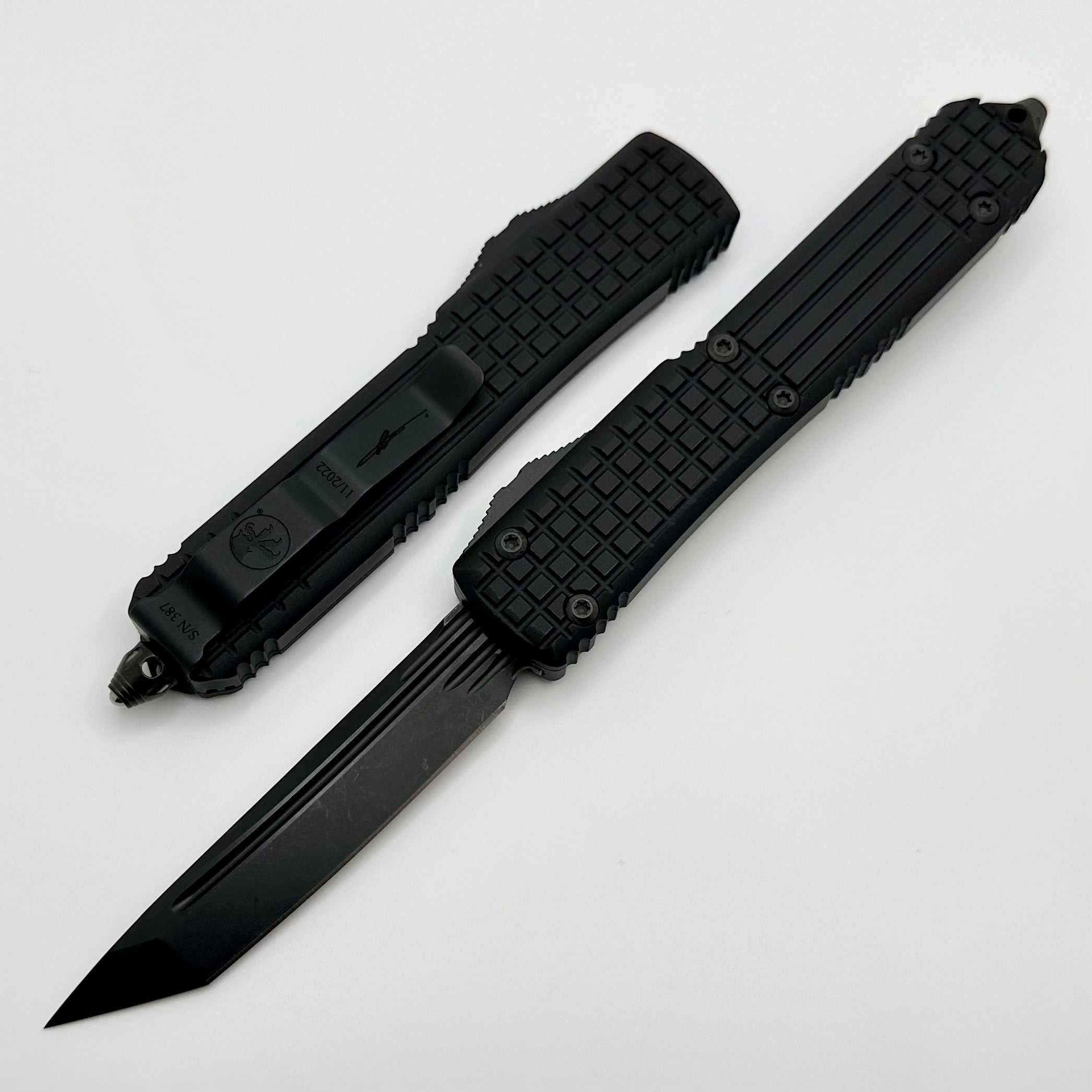 Microtech Ultratech Delta Frag Shadow Tanto DLC | Premium Tactical Knife