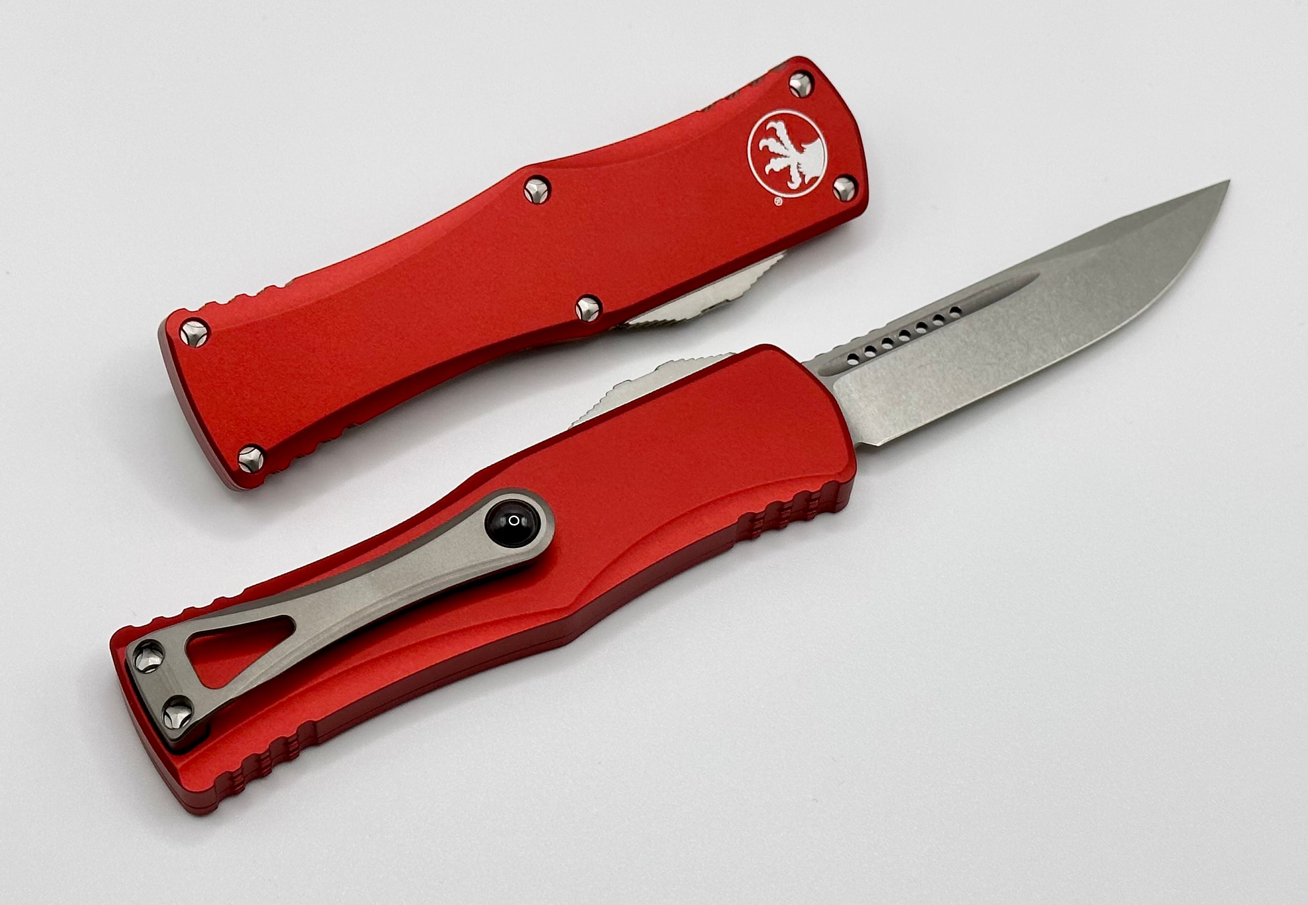 Premium Microtech Hera Stonewash Red Edition - Ultimate EDC Knife