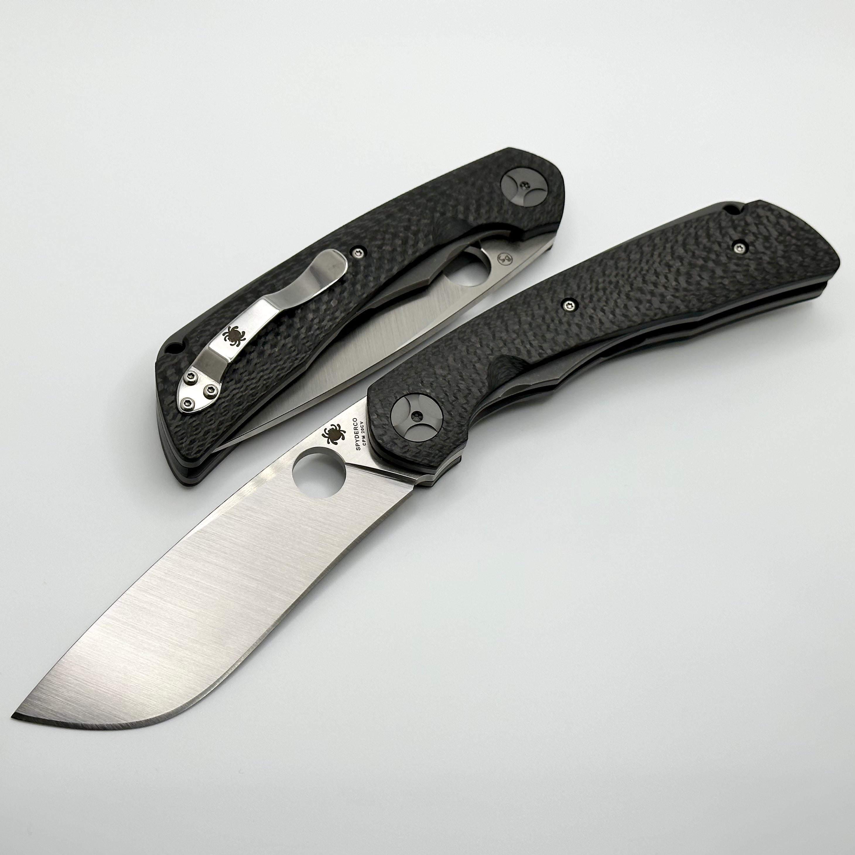 Spyderco Subvert Premium Sprint Run: Carbon Fiber & CPM-20CV Folding Knife