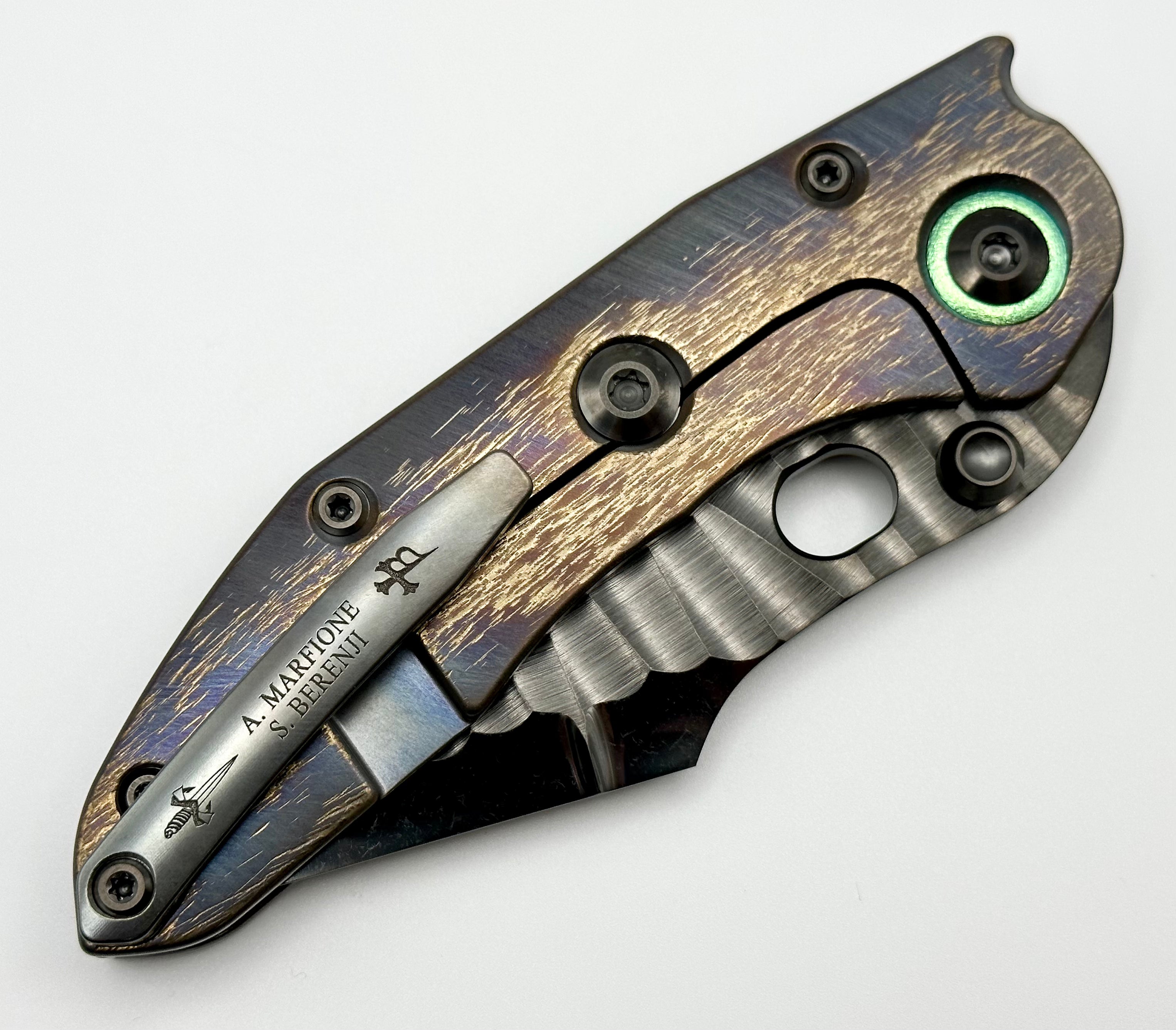 Marfione & Borka Stitch Ultimate Edition: DLC Cracked Diamondwash Blade & Cosmic Titanium Handle