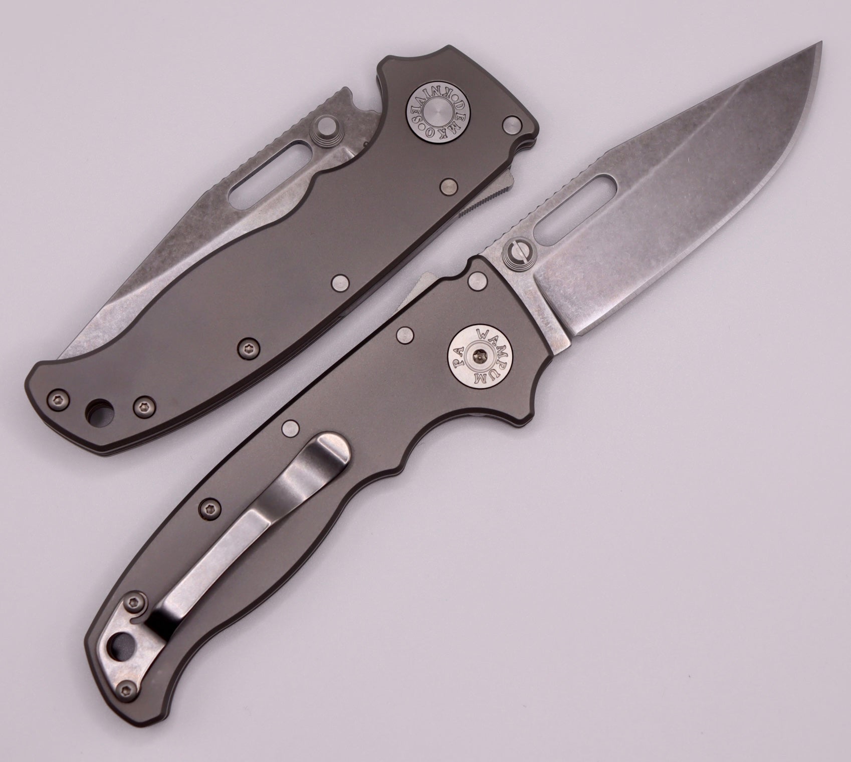 Premium Demko AD20.5 Titanium Knife with Shark Lock Technology