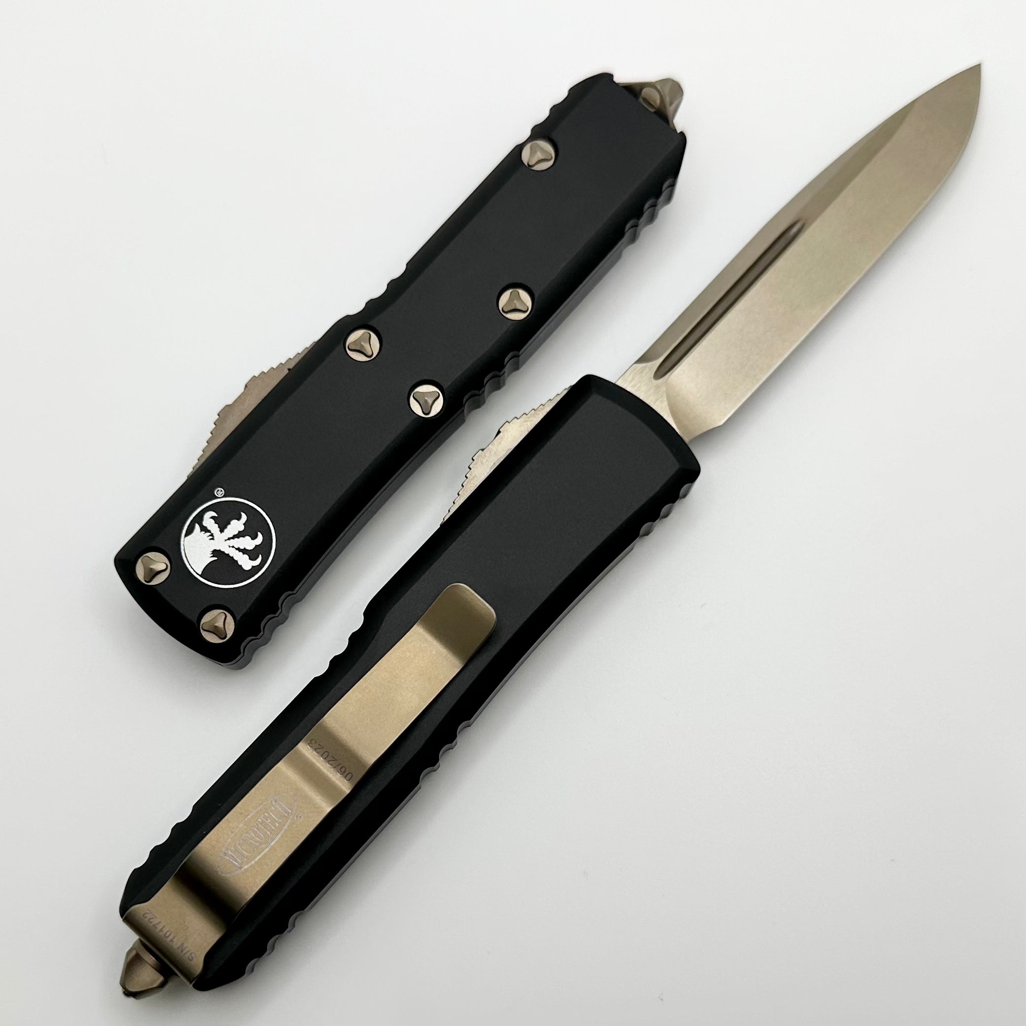 Microtech UTX-85 Bronze & Black EDC Knife - Ultimate Compact Carry